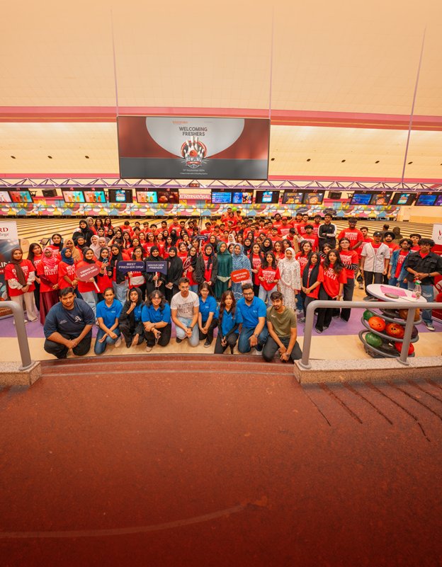 ROLLING INTO COLLEGE LIFE: How Westford Freshers Bond Over a Bowling Meetup